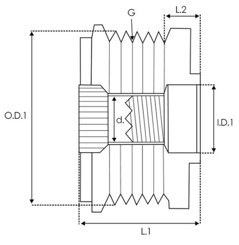 Clutch Pulley