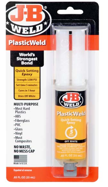 JB  Plastic Weld Epoxy